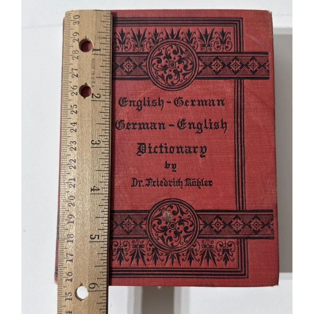 Kohler's Germans English Dictionary‎ by Dr Frederich Kohler Illustrated HC - Picture 5 of 16